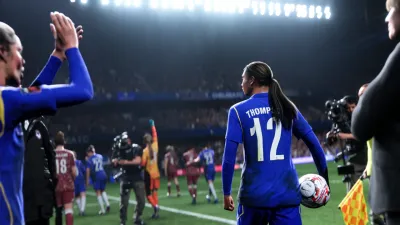 Official EA SPORTS FC 27 Career Mode screenshot showing a player Dynamic OVR card